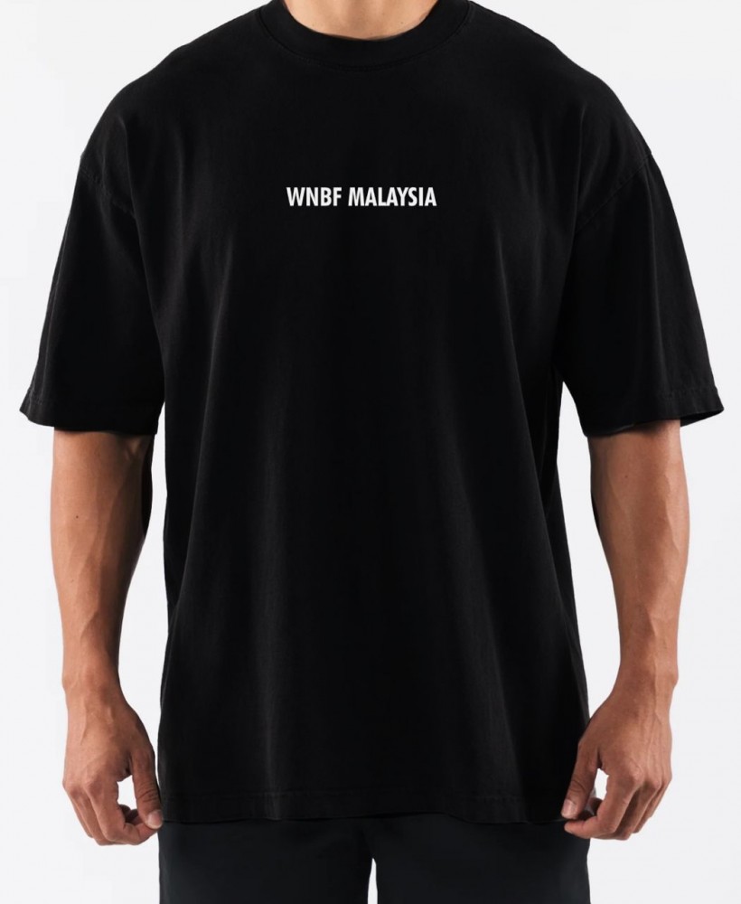 Natural Athlete Statement Black Tee