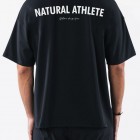 Natural Athlete Statement Black Tee