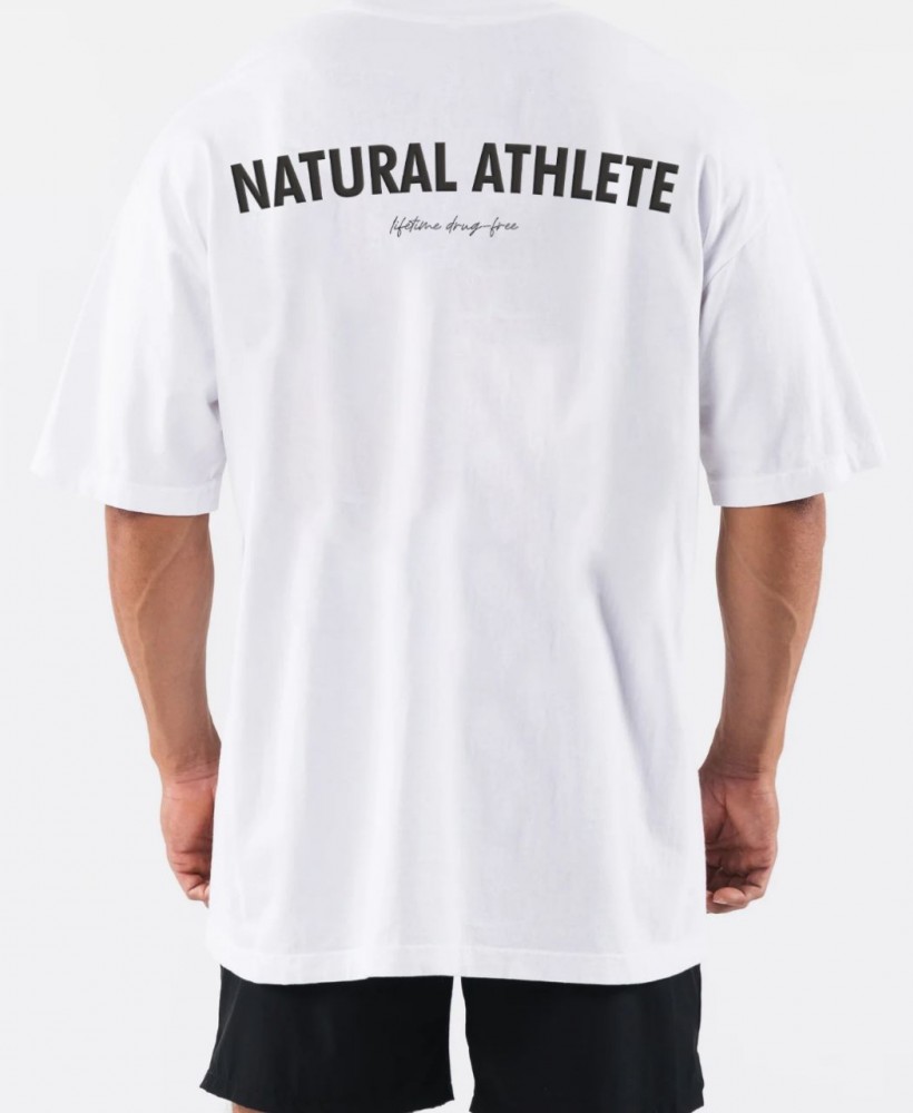 Natural Athlete Statement White Tee